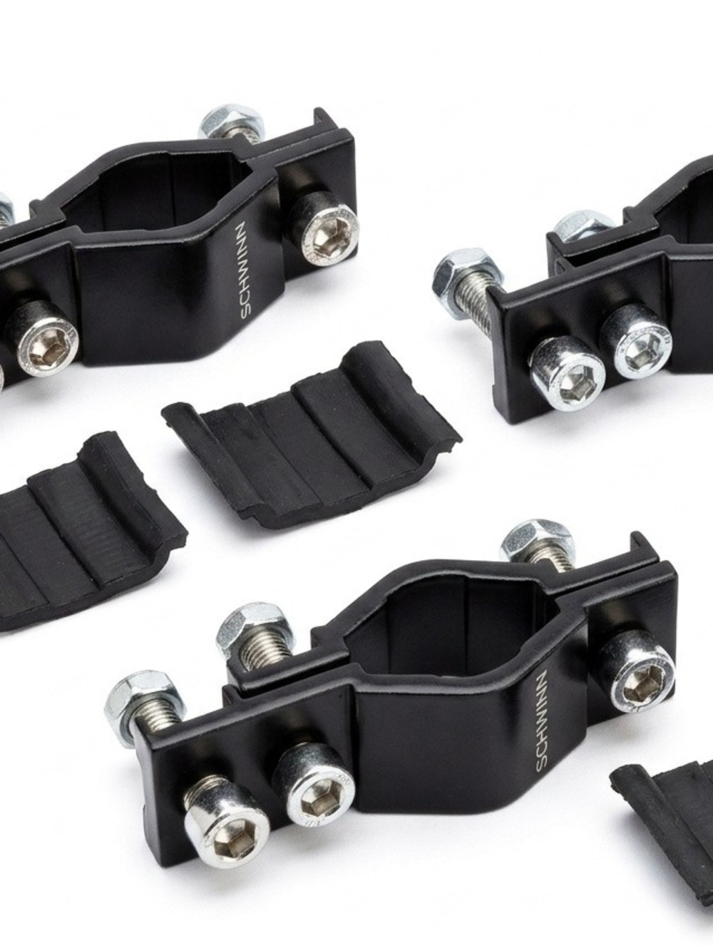 Schwinn Black and Silver Rack Mount Clamp